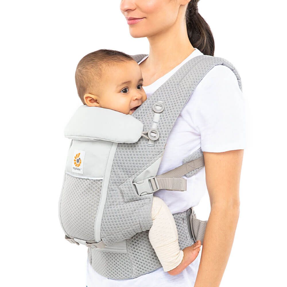 Ergobaby adapt mochila portabebe ergonomica negra - MVD Kids